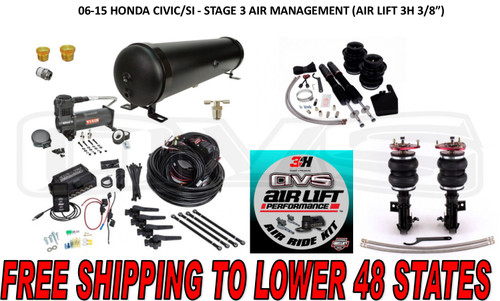09-20 NISSAN 370Z - STAGE 3 AIR MANAGEMENT (AIR LIFT 3H AUTO
