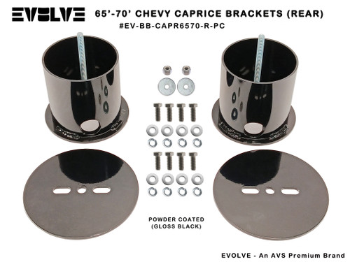 65-70 CHEVY CAPRICE BRACKETS (REAR)