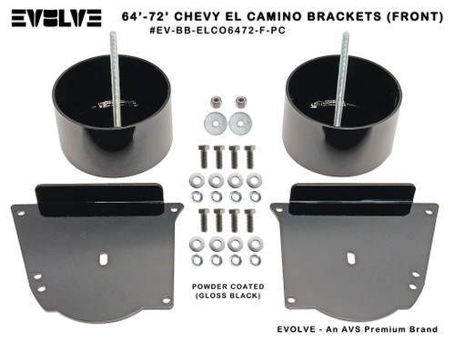 64-72 CHEVY EL CAMINO BRACKETS (FRONT)