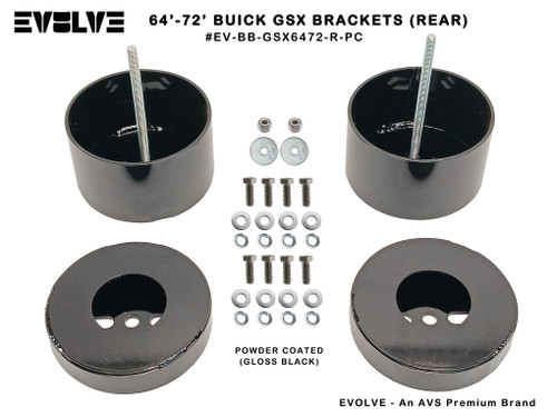 64-72 BUICK GSX BRACKETS (REAR)