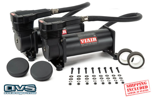 VIAIR #485DB BLACK COMPRESSOR COMBO + FREE SHIPPING - AVS