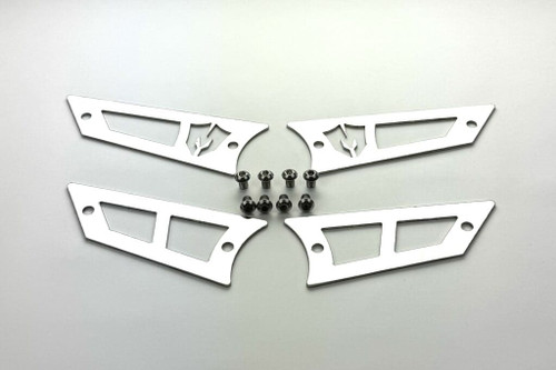 Replacement Stainless Steel Badges for Upper Control Arms, 2020-2024 GM Truck 2500/3500 (#52415)