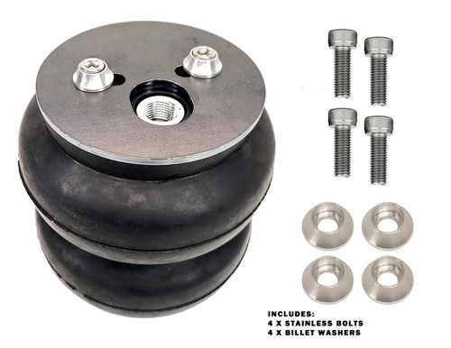 BILLET / STAINLESS BAG HARDWARE UPGRADE - (4) BOLTS, (4) WASHERS 