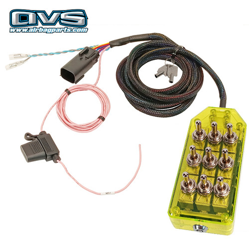 AVS SWITCH BOX- GREEN T9C-SWITCH SERIES (TOGGLE)