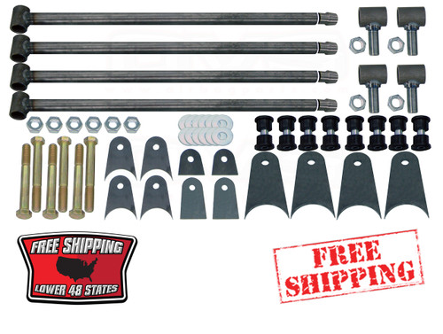 AVS TRIANGULATED 4-LINK KIT WITH 1.25" BARS