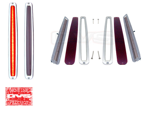OUT OF STOCK) AVS 89-93 CADI STYLE BILLET TAIL LIGHT KIT 3-WIRE - AVS