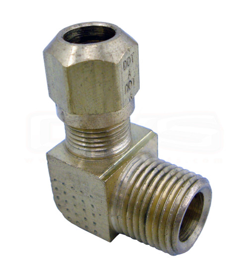 1/2 x 1/2 MALE COMPRESSION ELBOW