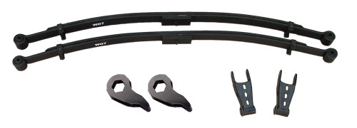 99-06 GM Silverado (4WD) 2/4" Economy Lowering Kit w/leaf springs