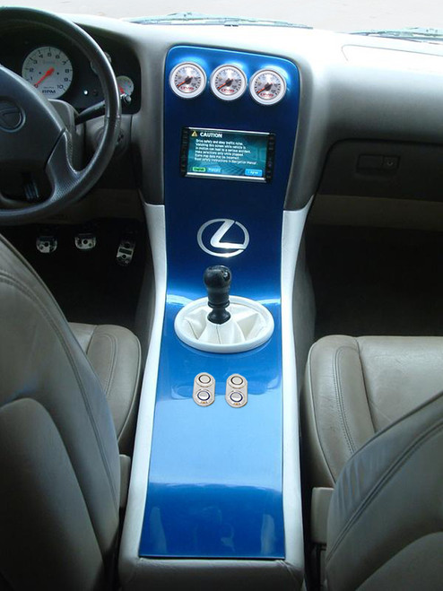 CHROMED BILLET SWITCHES WITH RED LED RING (LATCHING) - AVS