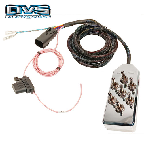 AVS SWITCH BOX- CHROME T7C-SWITCH SERIES (TOGGLE)