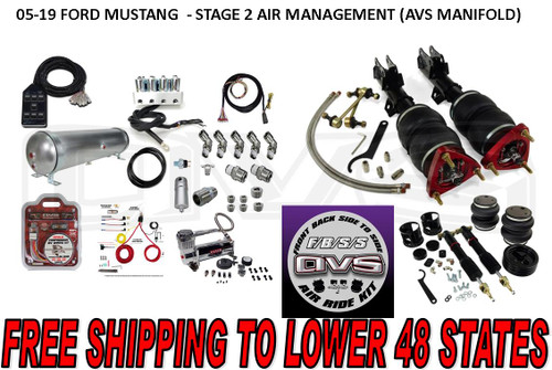 05-19 FORD MUSTANG - STAGE 2 AIR MANAGEMENT (AVS MANIFOLD)