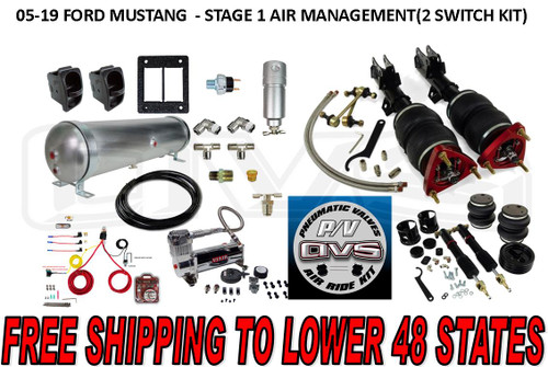05-19 FORD MUSTANG - STAGE 1 AIR MANAGEMENT(2 SWITCH KIT)