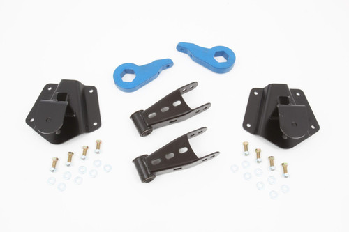 95-00 Tahoe 4DR 4WD, 2/4" Economy Kit, Keys/Shackles/Hangers, 1 Box