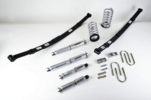82-04 GM S10/S15 PU, 4 cyl. (Ext Cab / Std Cab) 2" or 3" F/4" R W/ Street Performance Shocks