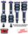 MERCEDES BENZ CLS (EXC AIRMATIC), RWD 05-2010 / E CLASS (EXC AIRMATIC, RWD 03-09 D2 AIR STRUTS MERCEDES BENZ CLS (EXC AIRMATIC), RWD 05-2010 / E CLASS (EXC AIRMATIC, RWD 03-09 D2 AIR STRUTS