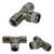 D.O.T. 3/8" PUSH CONNECT MALE SWIVEL BRANCH TEE