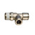 3/8" x 3/8" PUSH CONNECT MALE RUN TEE (SWIVEL)