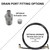 AVS 5-GALLON 6-PORT ALUMINUM M.P.M. AIR TANK W/HIDDEN PORTS - RAW AVS 5-GALLON 6-PORT ALUMINUM M.P.M. AIR TANK W/HIDDEN PORTS - RAW
