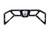2011-19 GM 2500/3500 Truck 2WD/4WD, 10" Lift Kit Front Crossmember Billet Face Plate (Bengal Black Gloss powder-coat with machined details) (1 plate)