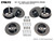 65-70 CADILLAC BRACKETS (REAR) 65-70 CADILLAC BRACKETS (REAR)