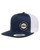 AVS SNAPBACK HAT FLAT BILL WITH CIRCLE BLACK PATCH 