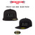 AVS FITTED HAT FLAT BILL WITH EVOLVE FLAG BLACK PATCH 