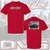 AVS "TEXAS KEEP IT LOW " STYLE T-SHIRT- RED LOGOS