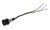 BLACK SWITCHES WITH WHITE LED RING (MOMENTARY) BLACK SWITCHES WITH WHITE LED RING (MOMENTARY)