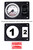 AVS GAUGE PANEL WITH ONE 2" INCH GAUGE AND ONE PNEUMATIC SWITCH CUT OUTS P13