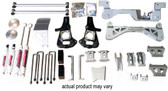 2001-10 GM 2500 (8 LUG) (4 WD) 7" Lift Kit (Silver powder-coat) W/ FREE SHIPPING