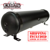 AVS 5-GALLON 6-PORT ALUMINUM M.P.M. AIR TANK - BLACK