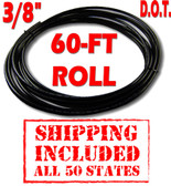 3/8” D.O.T. AIR LINE - 60-FT ROLL - SHIPPING INCLUDED - ALL 50 STATES