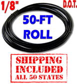 1/8” D.O.T. AIR LINE - 50-FT ROLL - SHIPPING INCLUDED ALL 50 STATES