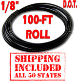 1/8”  D.O.T. AIR LINE - 100-FT ROLL - SHIPPING INCLUDED - ALL 50 STATES