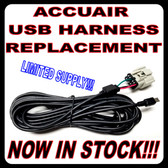 HIGH QUALITY & BEST PRICE!!!  REPLACEMENT USB HARNESS FOR ACCUAIR TPAD - FREE SHIPPING!