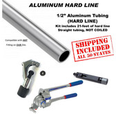 1/2" HARD LINE KIT W/ TOOLS AND ALUMINUM TUBING 