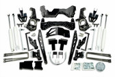 BLACK SS KIT 3500 GM 2020 -21 (2WD &  4WD) 7" TO 9" LIFT KIT W/FRONT & REAR SHOCKS W/POLISHED STAINLESS INSERTS & POLISHED BUTTON HEAD BOLTS ( DUALLY )  *** FREE SHIPPING IN THE 48 STATES***