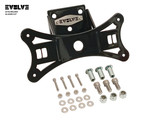 EVOLVE COMPRESSOR FRAME MOUNT BRACKET BOLT-ON (LARGE)- BLACK