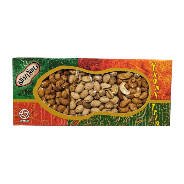 Overstock Christmas Trio Box - Spicy Nuts