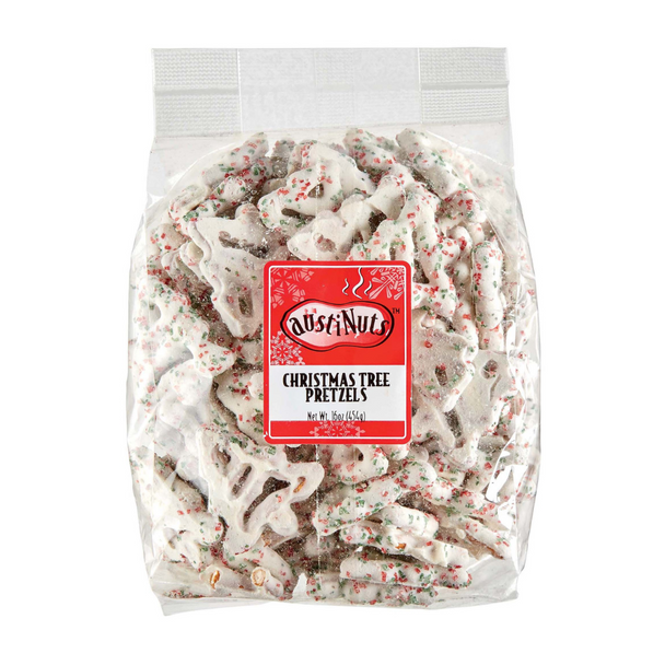 Christmas Tree Pretzels - 1 LB