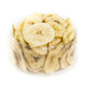 austiNuts Banana Chips are a sweet snack to munch on. 

Contains: Banana, sugar, vegetable oil (Sweetened and Dried)

Allergy Information: This product is manufactured in a facility that processes peanuts and nuts.