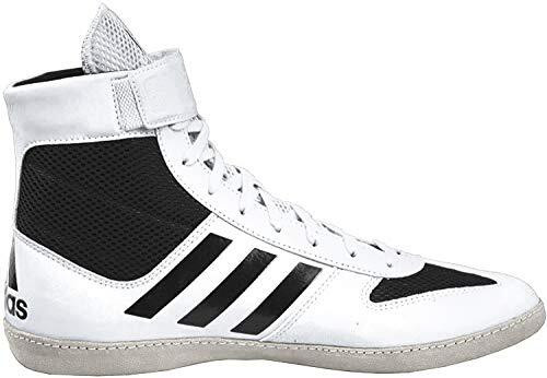 Adidas Youth Combat Speed 5 Wrestling Shoe, White/Black/White - Gear2Compete