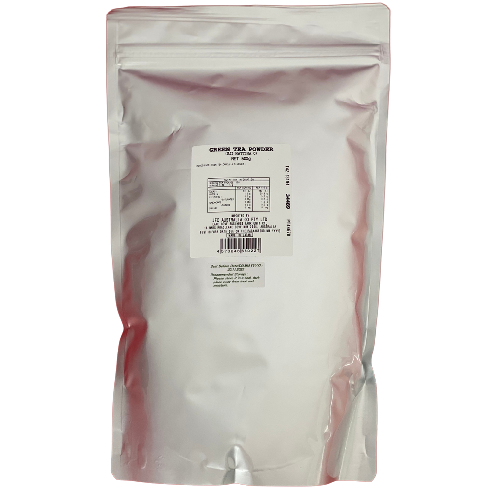 HOTTAEN JAPANESE MATCHA C - Wholesale Victorian Green Tea Powder. 500g bag