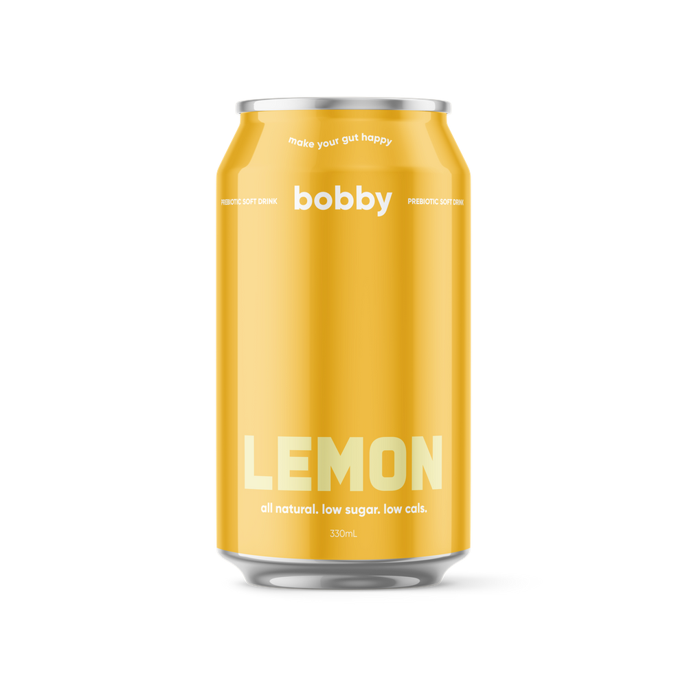 bobby soda LEMON 330ML | Local Australian Soda - Delivered Wholesale in Melbourne Victoria
