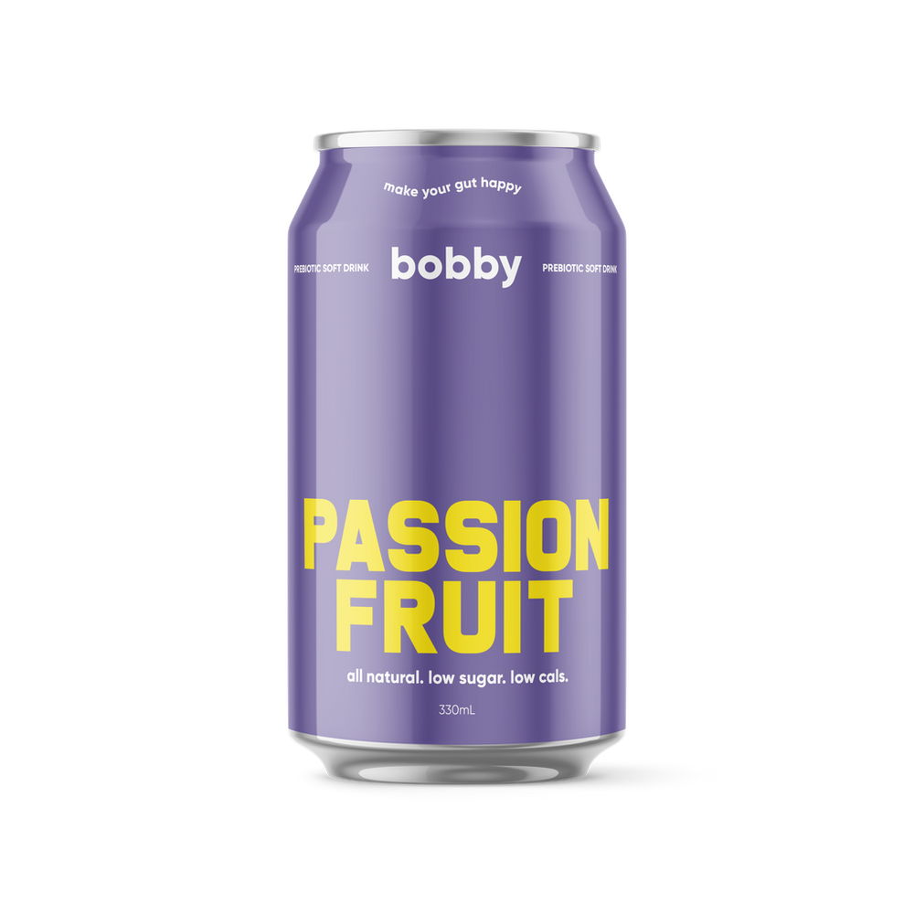 bobby soda PASSION FRUIT 330ML | Local Australian Soda - Delivered Wholesale in Melbourne Victoria