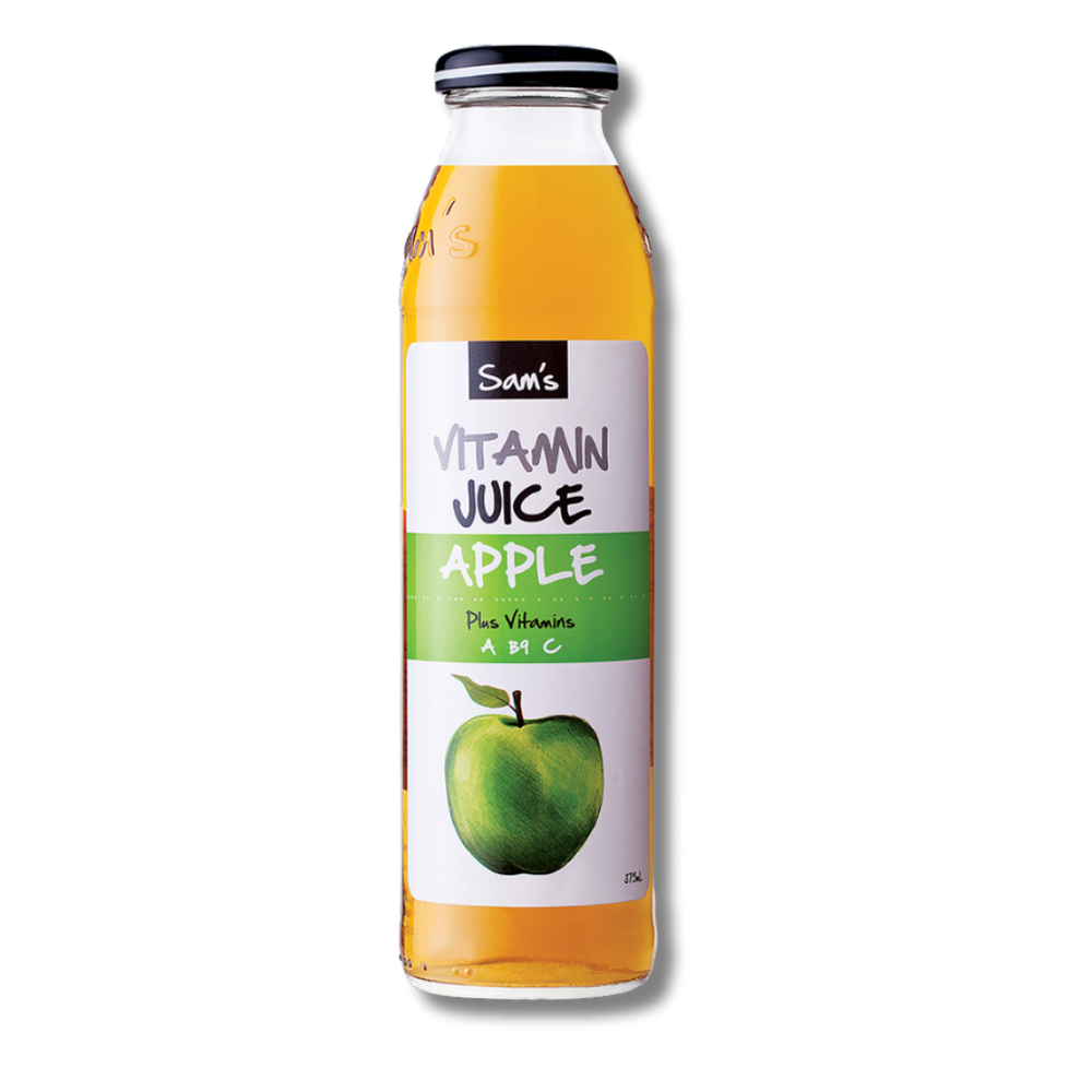 Sam's Juices. All natural ingredients, made here in Melbourne, Victoria. Wholesale distribution by Camati