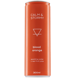 CALM & STORMY BLOOD ORANGE MINERAL WATER | Victorian sparkling flavoured mineral water - Wholesale Distribution Melbourne