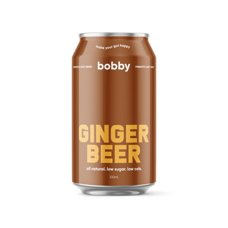bobby soda GINGER BEER 330ML | Local Australian Soda - Delivered Wholesale in Melbourne Victoria