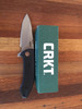 CRKT AVANT 4620 FOLDING POCKET KNIFE - HANDLE BLACK WEAVED CARBON FIBER