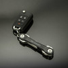 KeySmart Flex - Compact Key Holder and Keychain Organizer Black